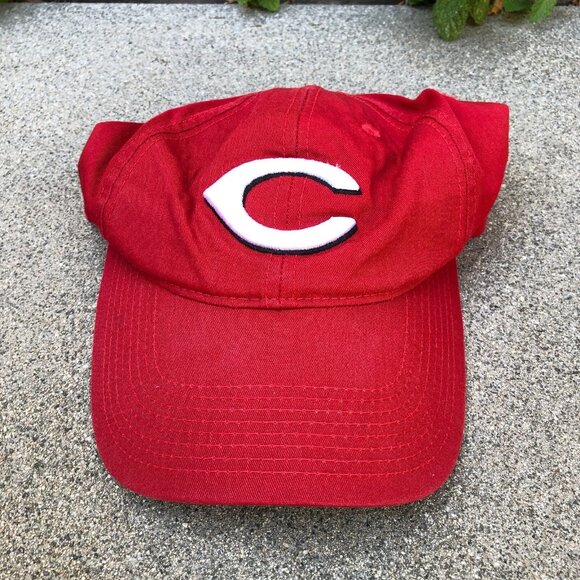 OC SPORTS Cincinnati Reds Baseball Hat Men's One Size Red Adjustable Cap MLB - Picture 1 of 12